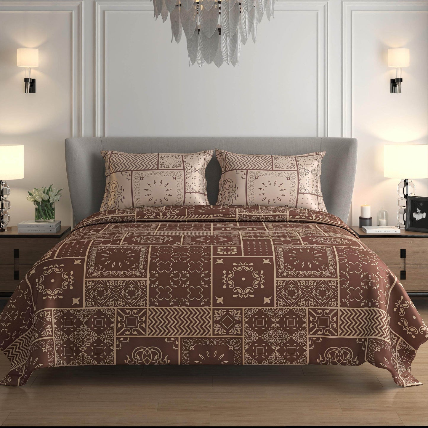 100% Cotton Bedsheet - 250 Thread Count | Soft, Breathable & Durable - COZYSLEEPSTORE