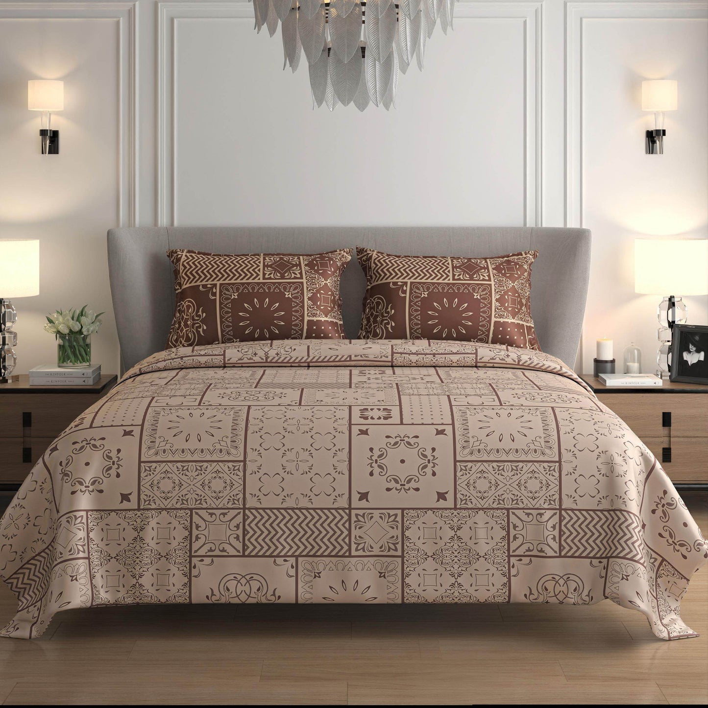 100% Cotton Bedsheet - 250 Thread Count | Soft, Breathable & Durable - COZYSLEEPSTORE