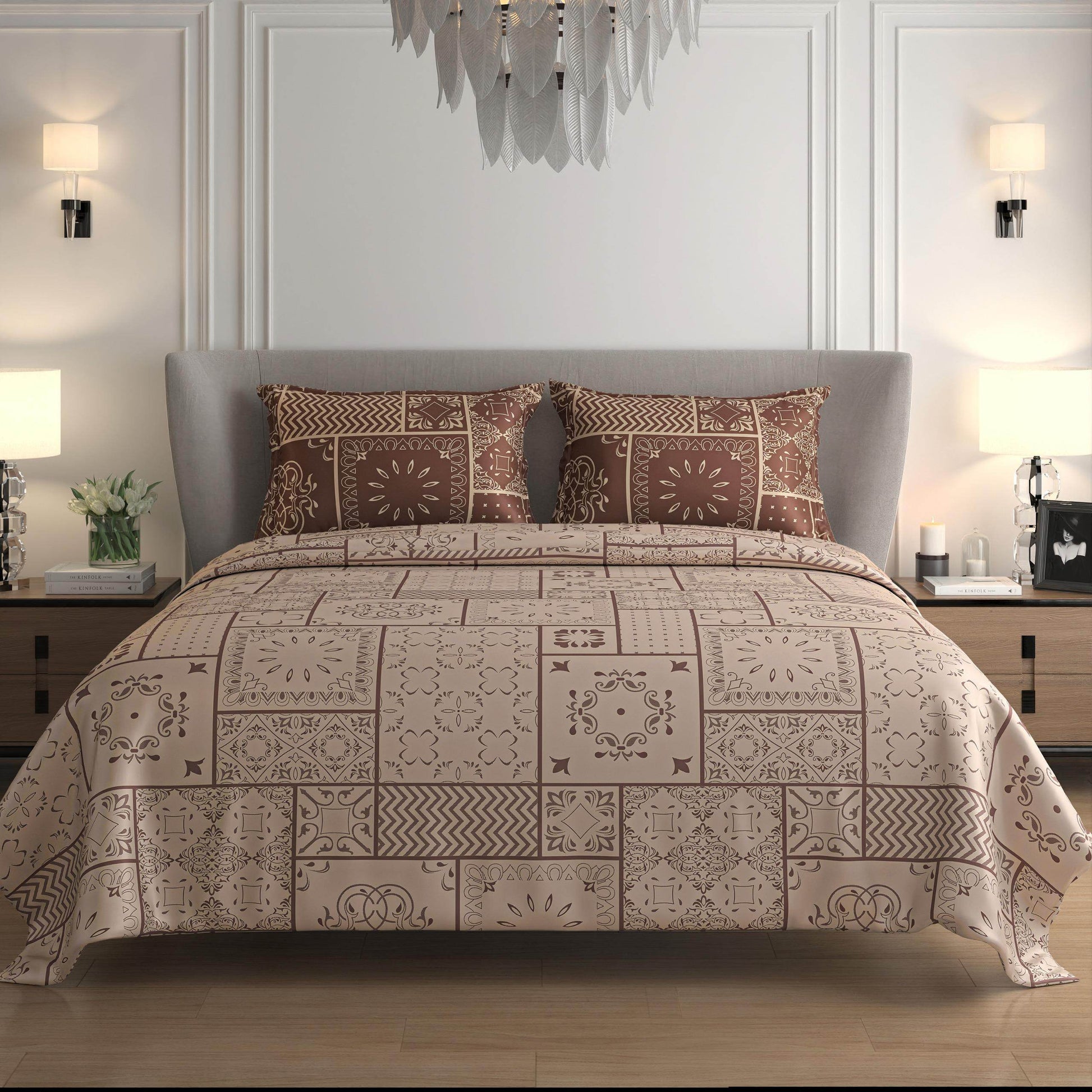 100% Cotton Bedsheet - 250 Thread Count | Soft, Breathable & Durable - COZYSLEEPSTORE